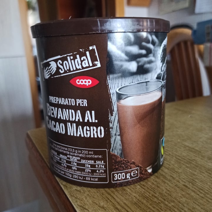 review photo of Solidal coop Bevanda al Cacao Magro shared by @aftermidnight08 on 15 Aug 2021 - review