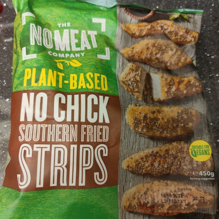 photo of The NOMEAT Company No chick southern fried strips shared by @k1tt3n on  09 Mar 2022 - review