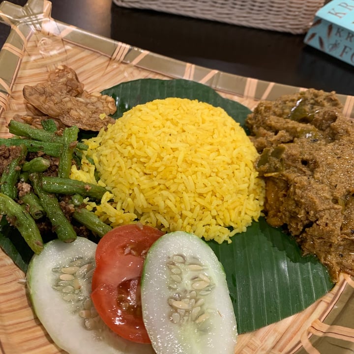 photo of Coco Veggie Nyonya Cuisine Vegetarian Rendang with Turmeric Rice set shared by @konnie on  23 Jul 2021 - review