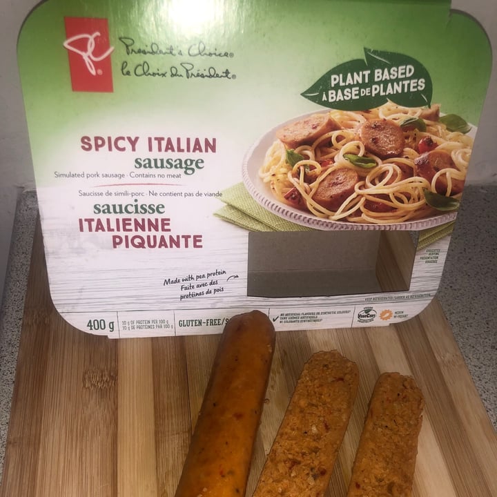 photo of President's Choice Spicy Italian Sausage shared by @rosiecanada on  19 Jul 2021 - review