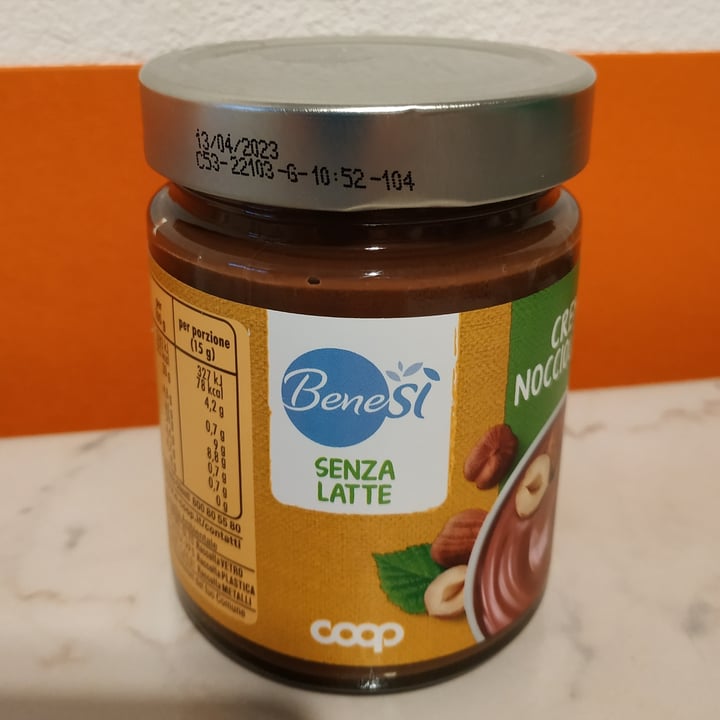 photo of Bene.Si coop crema con nocciole e cacao senza latte shared by @sarag90 on  03 Jun 2022 - review