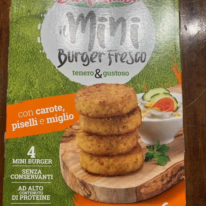 photo of Dimmidisi Mini Burger Carote, Pisello E Miglio shared by @giulia98 on  22 Jan 2022 - review