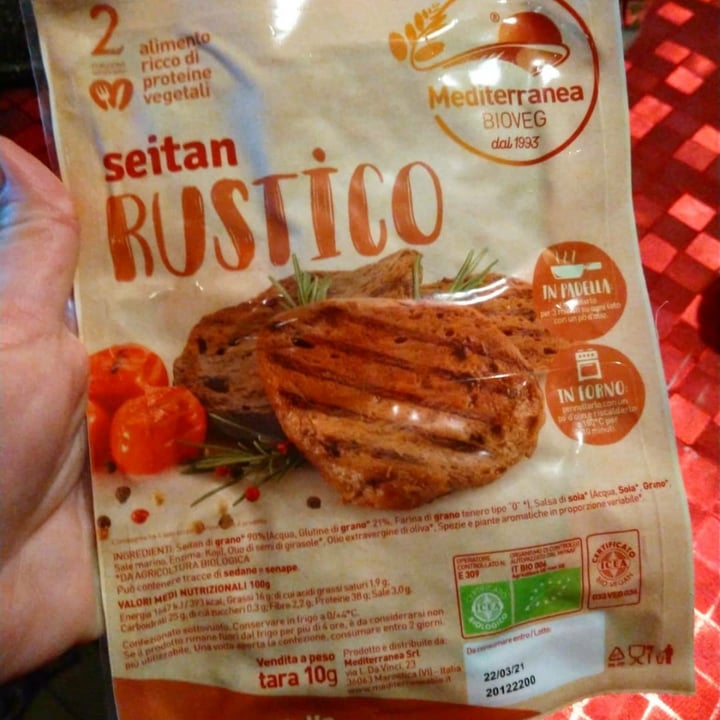 review photo of Mediterranea BioVeg Seitan rustico shared by @mariaforia on 20 Apr 2021 - review