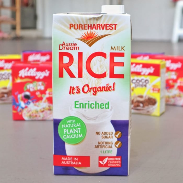 pureharvest rice milk review