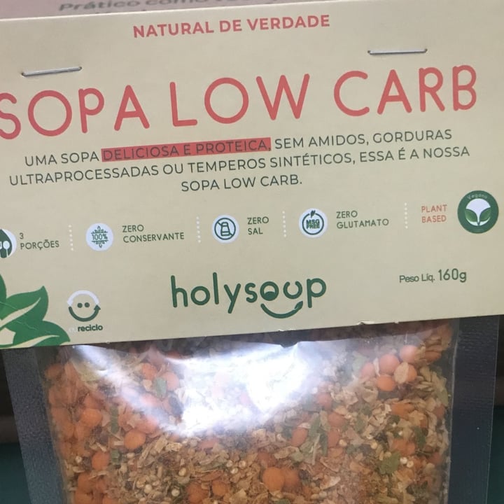 review photo of holy soup Sopa Low Carb shared by @marisagarcia on 24 Nov 2022 - review