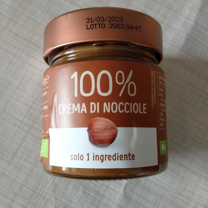 photo of Euro Company food for change 100% crema di nocciole shared by @coccinella on  10 Apr 2022 - review