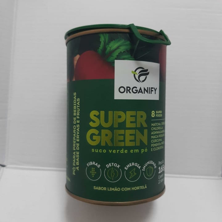 photo of organify Super Green shared by @celiogomes on  12 Jun 2022 - review