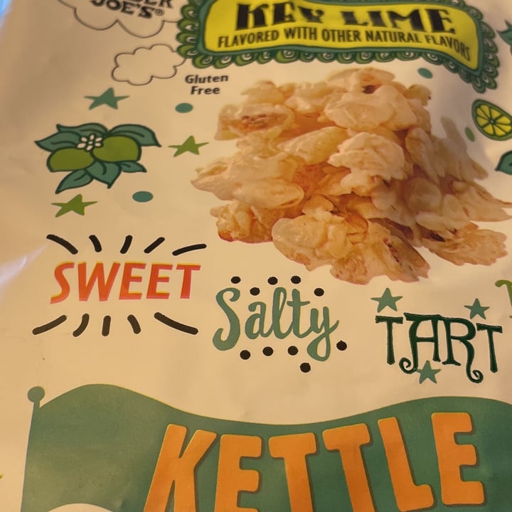 photo of Trader Joe's Key lime kettle corn shared by @slanderson34me on  23 Jul 2022 - review