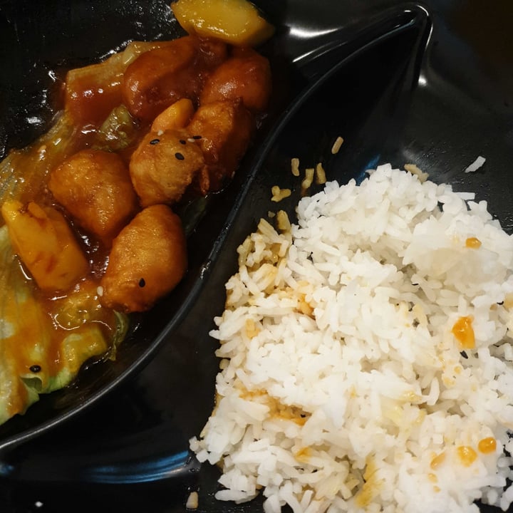 photo of The Buddha Bowl 泰幸福 Sweet and Sour Pork Ribs Rice shared by @paradisetreesnake on  17 Apr 2021 - review