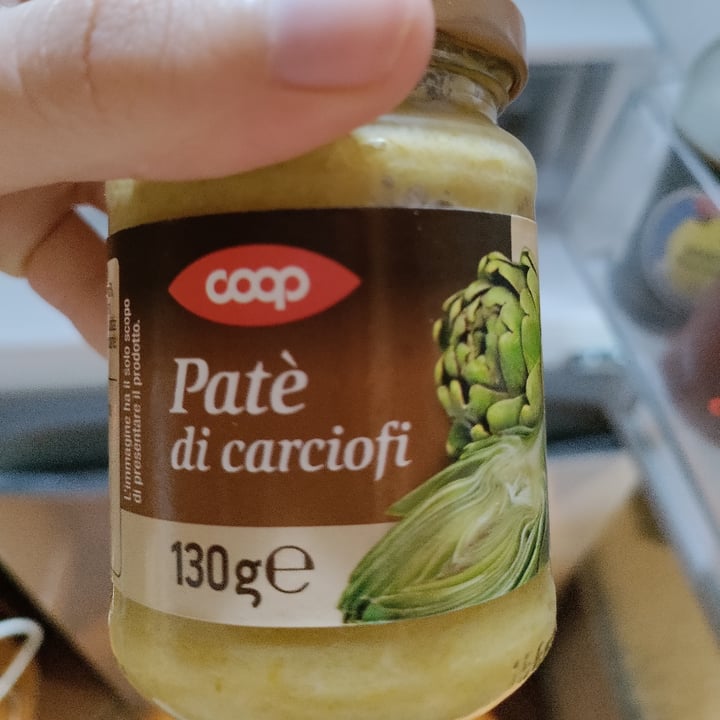 photo of Coop Paté di carciofi shared by @verojoy02 on  26 Apr 2022 - review