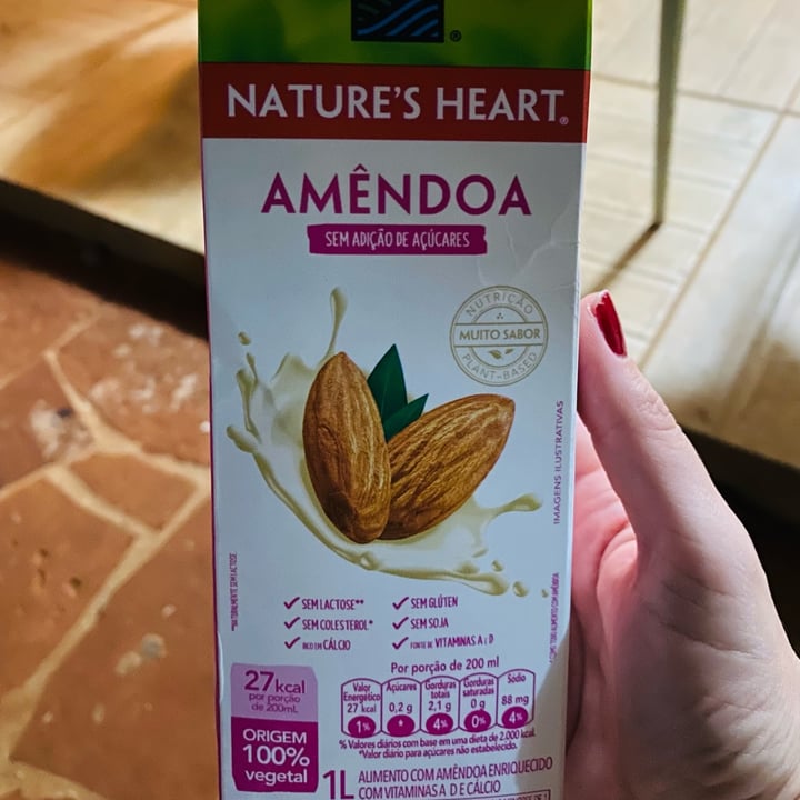 photo of Nature's Heart Almond unsweetened shared by @flaveg2022 on  02 May 2022 - review