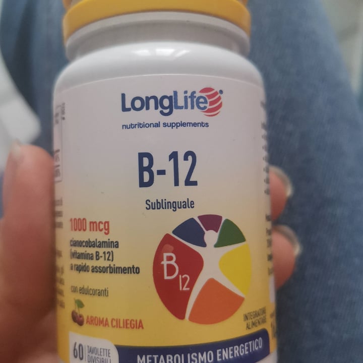 photo of Longlife B-12 shared by @elevegansoul on  05 Oct 2022 - review