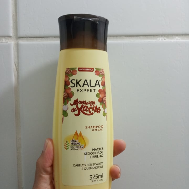 photo of Skala Shampoo Manteiga de Karité shared by @giselecastrogi on  12 May 2022 - review