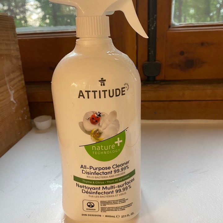 review photo of ATTITUDE All purpose cleaner shared by @oromero on 09 Jun 2021 - review