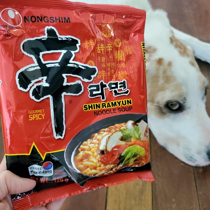 photo of NONGSHIM (농심) Shin Ramyun Noodle Soup shared by @itsjustmel on  11 Apr 2022 - review