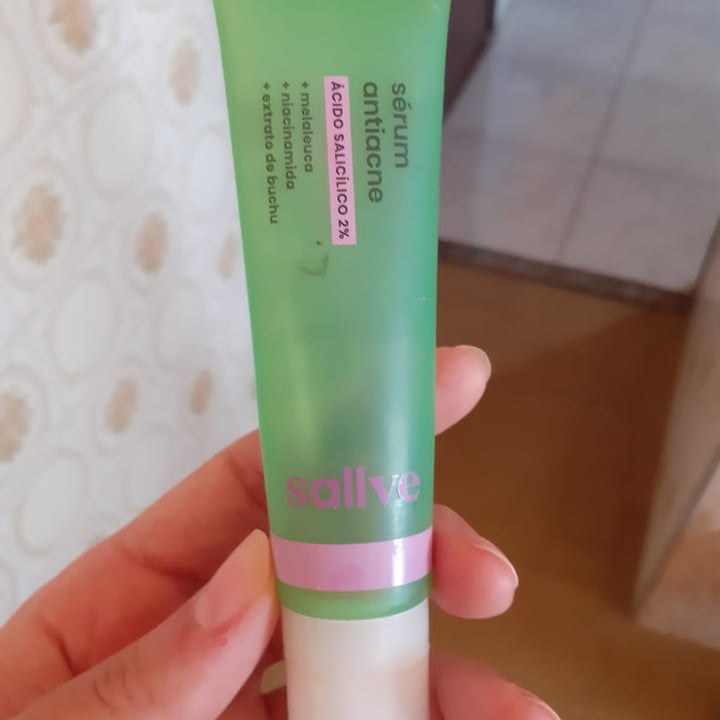photo of Sallve Serum antiacne shared by @andrenanao on  01 May 2022 - review