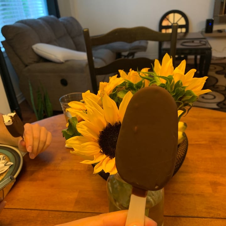 photo of So Delicious Dairy Free Dipped Vanilla Bean Coconutmilk Ice Cream Bar shared by @ironicallyhamm on  12 Jul 2021 - review