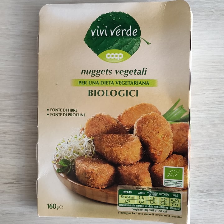 photo of Vivi Verde Coop Nuggets Vegetali shared by @alishkot on  17 Sep 2022 - review