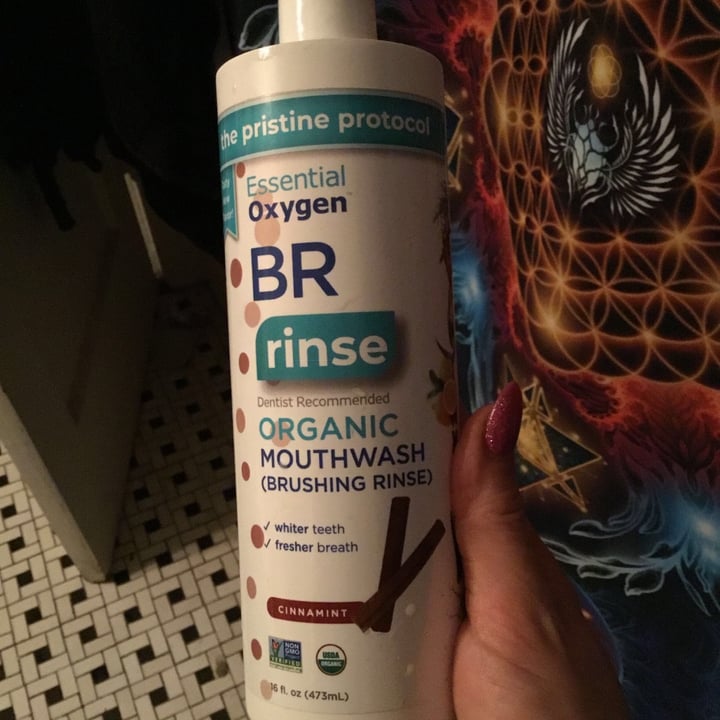 photo of The Pristine Protocol organic mouthwash  shared by @vivalaviolet on  14 Mar 2021 - review