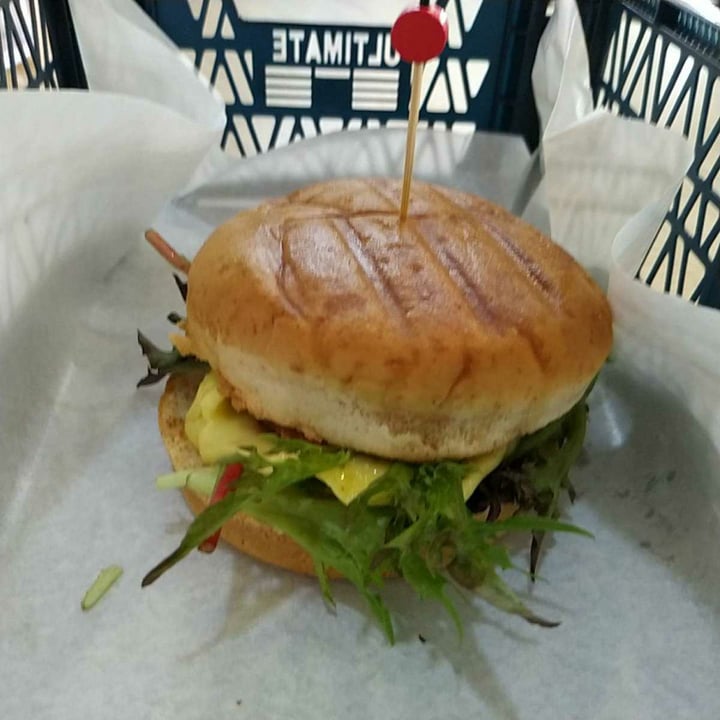 photo of Veggie Dojo Yakitori Burger shared by @avosourdough on  04 Dec 2019 - review