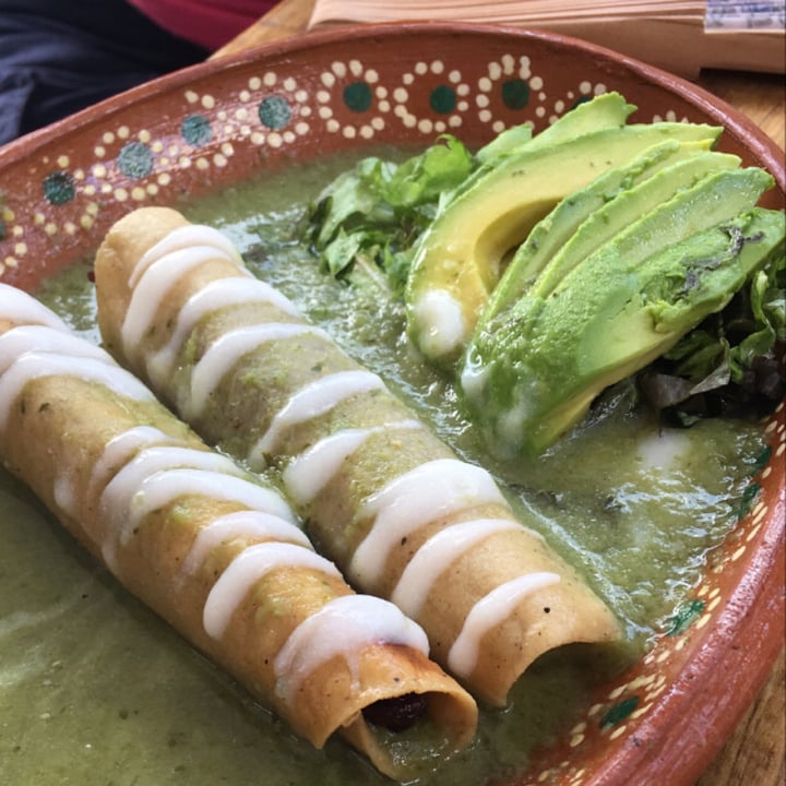 photo of El Vegano Flautas De Jamaica shared by @nitaav2 on  03 Apr 2021 - review