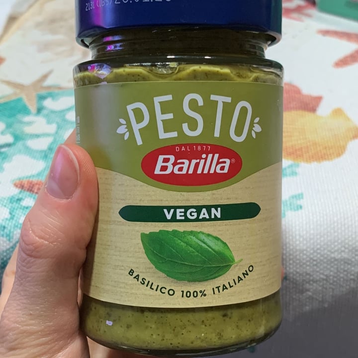 photo of Barilla Pesto Vegan shared by @chiarafusco on  28 Mar 2022 - review