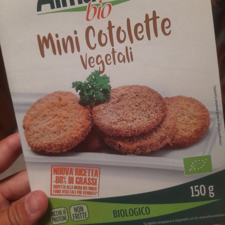 photo of Almaverdebio Mini cotolette di seitan shared by @eleonorandrea on  22 Aug 2022 - review