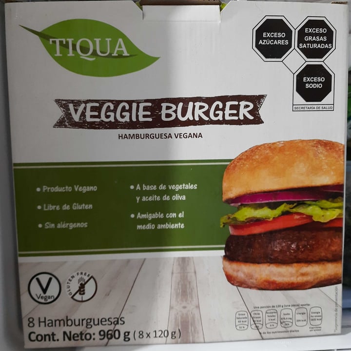 photo of tiqua Veggie Burger shared by @sandradz on  04 Dec 2020 - review