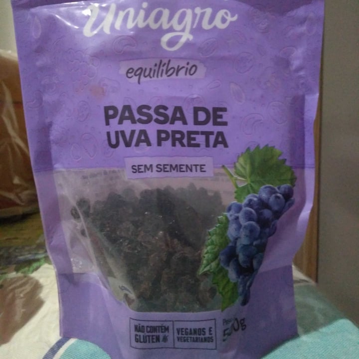 photo of Uniagro Passa de uva preta shared by @cabetina on  29 May 2022 - review