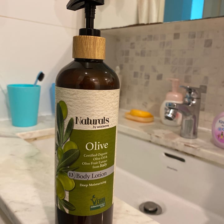 photo of Watsons olive body lotion shared by @letitialiow on  27 Aug 2020 - review