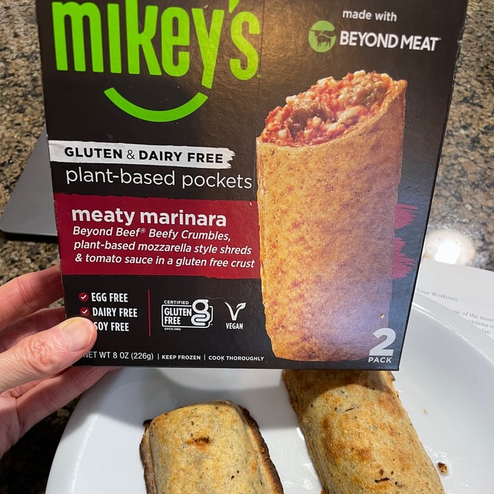 photo of Mikey’s Meaty Marinara Plant-Based Pockets shared by @karenasp on  26 Jan 2022 - review
