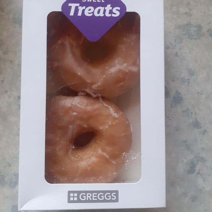 photo of Greggs Glazed Ring Doughnut shared by @poppyveggirl on  17 May 2021 - review