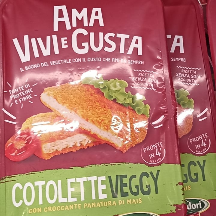 photo of Amadori cotolette veggy shared by @veravegan on  10 Dec 2022 - review