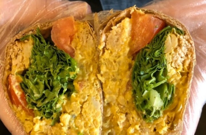 photo of Karma Cream Curried Chickpea Salad Sammich shared by @leannecastelli on  21 Apr 2020 - review