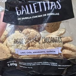 Galletitas mix de semillas