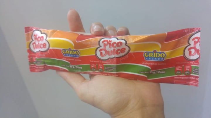 photo of Grido Helado De Palito Pico Dulce shared by @maravazquez on  25 Jan 2020 - review