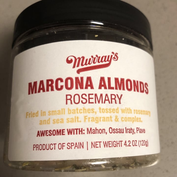 review photo of Murray’s Marcona Almonds Rosemary shared by @cchumney on 27 Jun 2021 - review