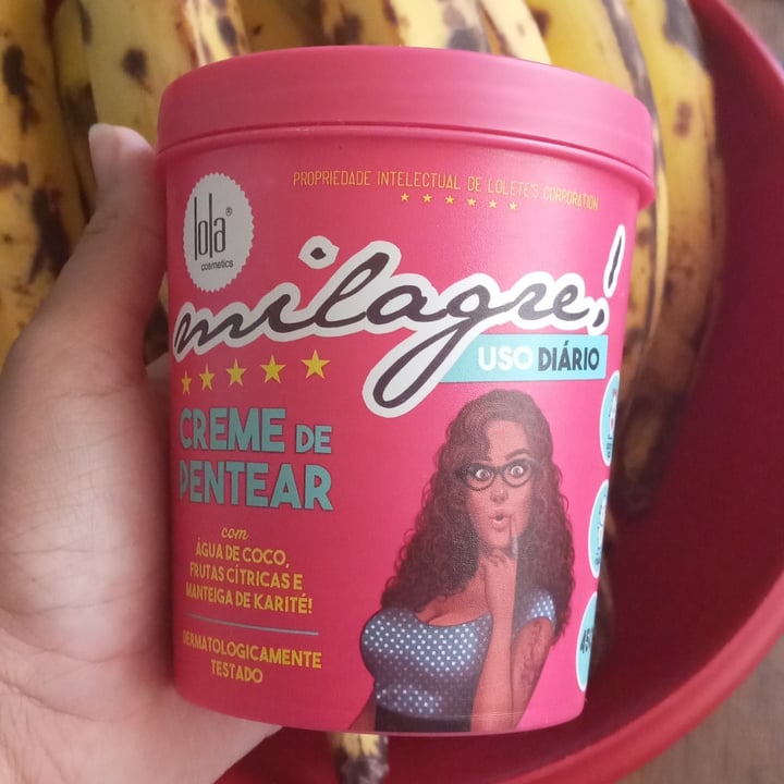 photo of Lola Cosmetics Creme de Pentear Milagre shared by @redbone on  29 Dec 2021 - review
