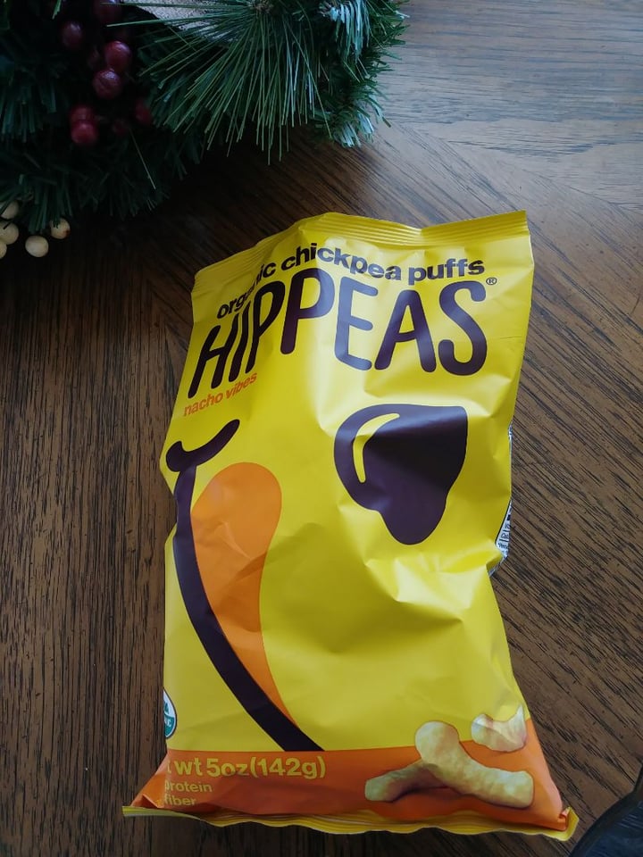 photo of Hippeas Nacho Vibes Organic Chickpea Puffs shared by @majome on  03 Dec 2019 - review