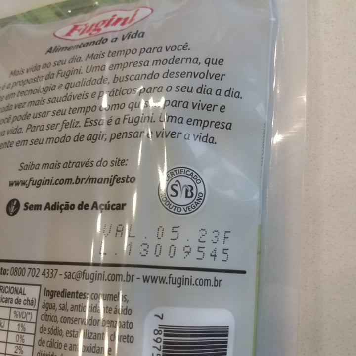 review photo of Fugini Champignons Inteiros shared by @jugennari on 27 Jul 2022 - review