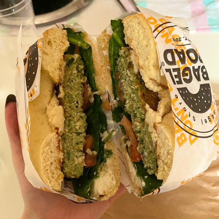 photo of Bagel Store Green oat shared by @vegmaddy on  10 Mar 2022 - review