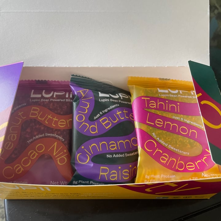 photo of Lupii Lupini Bean Bar Multi Pack shared by @theveggienomad on  30 Jan 2021 - review