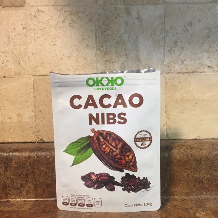 review photo of Okko Super Foods Cacao Nibs shared by @paolatrv on 08 Dec 2020 - review