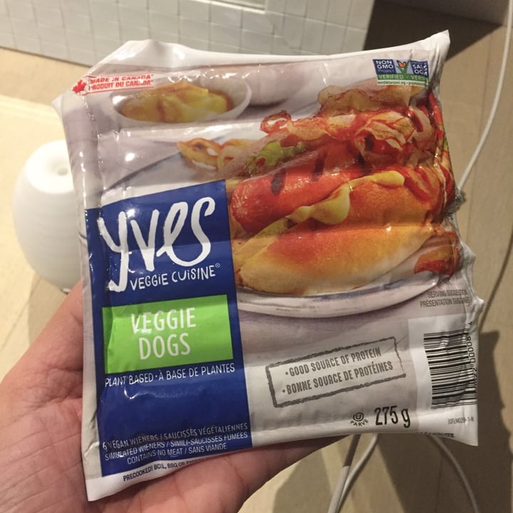 photo of Yves Veggie Cuisine Jumbo Veggie Dogs shared by @expressyourvegan on  28 Feb 2021 - review