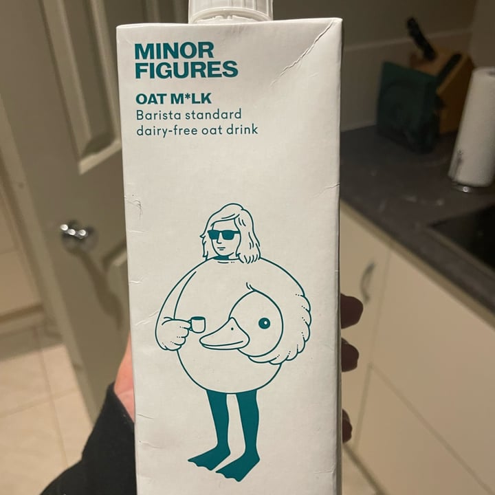 photo of Minor Figures Barista Oat Organic shared by @plantbasedancer on  05 Dec 2021 - review