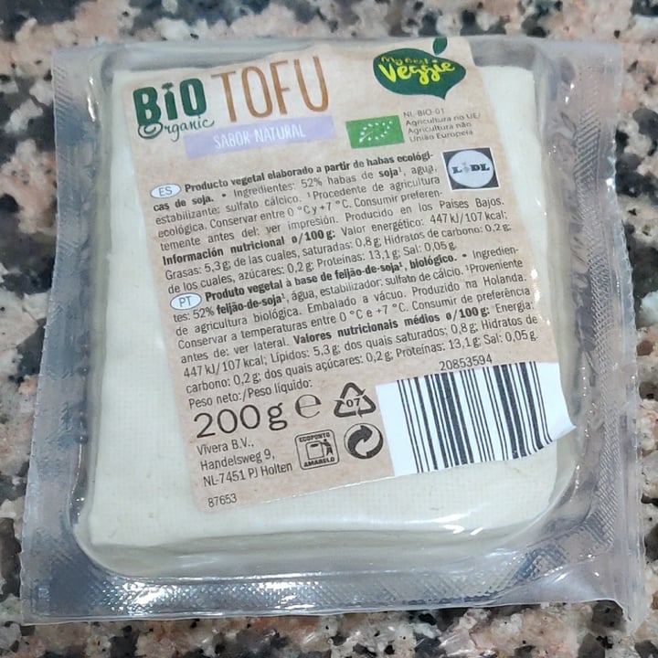 photo of Vemondo  Bio Tofu Sabor Natural shared by @joseppep on  04 Oct 2020 - review