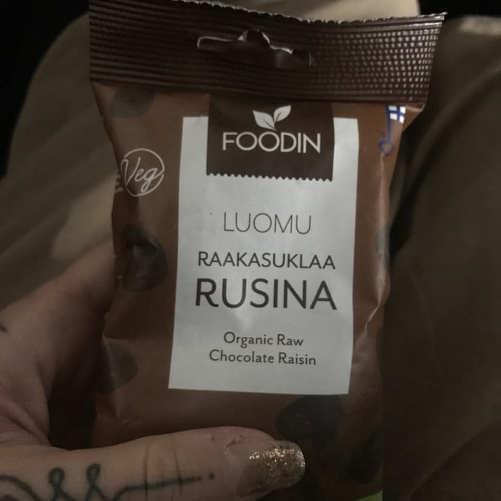 photo of Foodin Raaka suklaa rusina shared by @annbience on  03 Feb 2022 - review