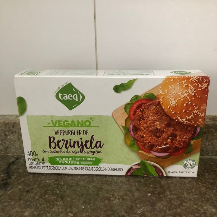 review photo of Taeq Vegburguer de Berinjela shared by @elaisdelmazo on 08 Aug 2022 - review