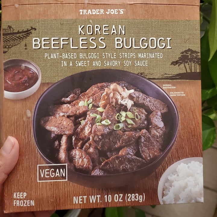 review photo of Trader Joe's Korean Beefless Bulgogi shared by @eriluc on 13 Sep 2022 - review