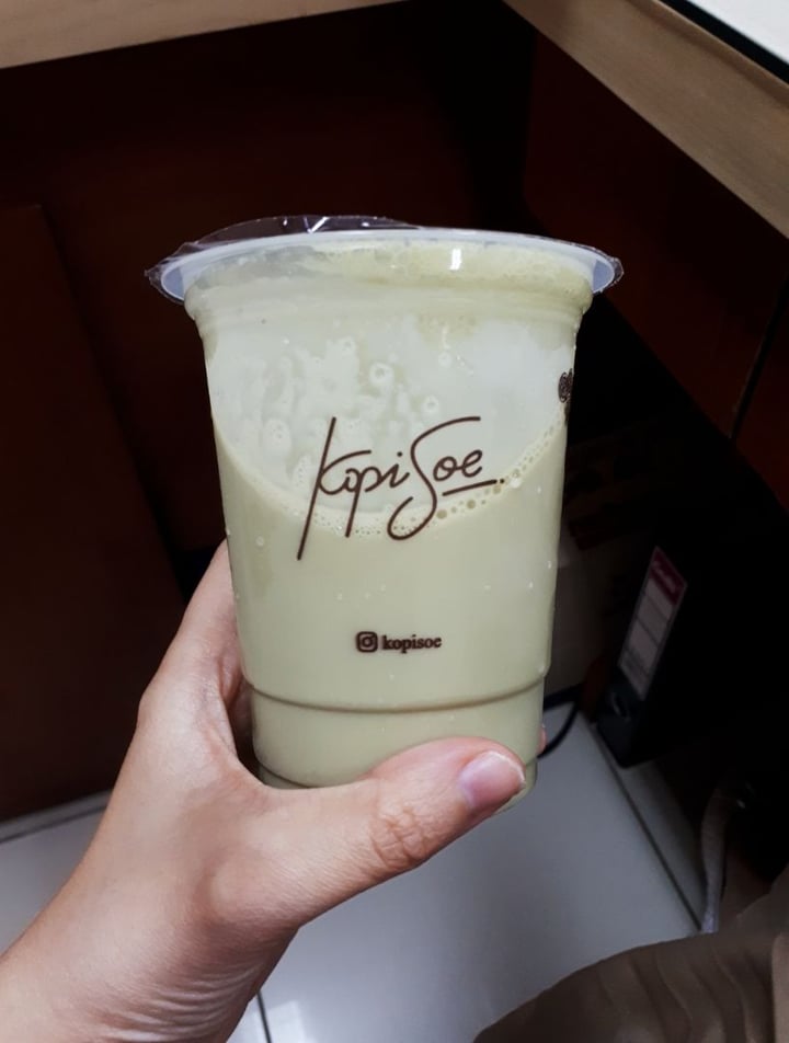 photo of Kopi SOE Matcha Soy Latte shared by @kyndlyvegan on  21 Nov 2019 - review